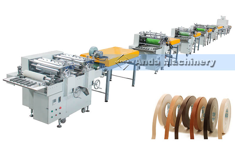 four color PVC edge band printing machine with germany production technic