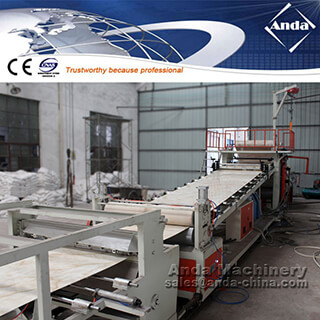 PVC marble sheet manufactruing process